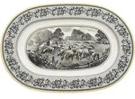 Audun Ferme Platte 34 cm oval