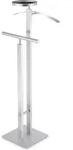 Atacio Garderobenst&auml;nder 108 cm Edelstahl matt