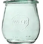 Weck Glas 220 ml mit abgerundeter Basis