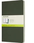 Moleskine Cahier Blanko Notizb&uuml;cher L Waldgr&uuml;n 3 St.