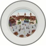 Design Naif Village Teller f&uuml;r Mittagsgerichte 27 cm