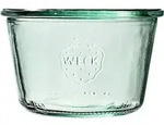 Weck Glas 370 ml klein nach oben verbreitend