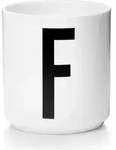 Aj Becher Buchstabe F aus Porzellan