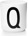 Aj Becher Buchstabe Q aus Porzellan
