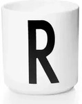 Aj Becher Buchstabe R aus Porzellan