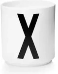 Aj Becher Buchstabe X aus Porzellan