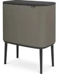 Bo Touch Bin M&uuml;lleimer 36 l platinfarbig