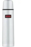 Mountain Thermoskanne mit Druckknopfverschluss 1 l, silber