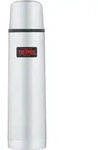Mountain Thermoskanne mit Druckknopfverschluss, 750 ml, silber