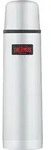 Mountain Thermoskanne mit Druckknopfverschluss, 500 ml, silber