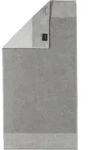 Two-Tone Handtuch 50 x 100 cm platinfarbig