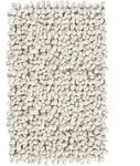 Rocca Badezimmer-Teppich 60 x 100 cm Elfenbein