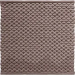 Maks Badezimmer-Teppich 60 x 60 cm taupe