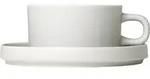 Pilar Tasse 170 ml moonbeam mit Untersetzer 2 St.