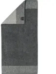 Two-Tone Handtuch 80 x 150 cm dunkelgrau