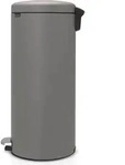 Newicon Pedal-M&uuml;lleimer 30 l mineral concrete grey