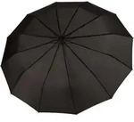 Fiber Magic Major Regenschirm schwarz mit Etui