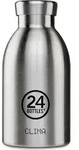 Clima Basic Thermo-Flasche 330 ml silberfarben