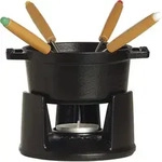 Staub Fondue-Set 10 cm schwarz 8 El.