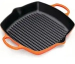Signature Grillpfanne 30 cm quadratisch Feuriges Orange