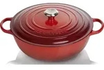 La Marmite Signature Topf 32 cm kirschrot