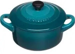 Mini Cocotte Back- und Servierplatte 250 ml meerblau