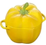 Special Cocotte Back- und Servierplatte 470 ml Pfeffer gelb
