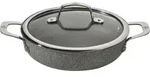 Salina Granitium Frittierpfanne 24 cm mit Haltegriffen Induktion
