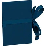 Uni Leporello Fotoalbum senkrecht marineblau
