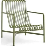 Palissade Garten-Loungesessel hoch, oliv