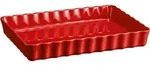 Emile Henry Tarteform tief 24 x 34 cm, Keramik, rot