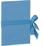 Uni Leporello Fotoalbum senkrecht Himmelblau