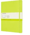 Moleskine Blanko Notizbuch XL mit weichem Einband Limette