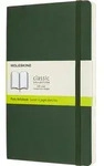 Moleskine Blanko Notizbuch L 192 Seiten Waldgr&uuml;n weicher Einband