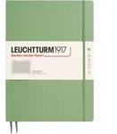Leuchtturm 1917 Notizbuch A4+, kariert, Hardcover, 123 Seiten, Salbeigr&uuml;n, 100...