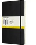 Moleskine Classic Kariertes Notizbuch L 400 Seiten schwarz weicher Einband