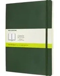 Moleskine Classic Blanko Notizbuch XL 192 Seiten Waldgr&uuml;n weicher Einband