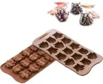 Scg26 Choco Gufi Form f&uuml;r Schoko-Pralinen Silikon