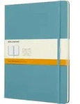 Moleskine Liniertes Notizbuch XL reef blue in hartem Einband