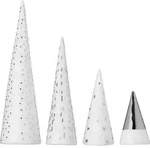 Little Winter Forest Weihnachtsfiguren, silber, 4 St.