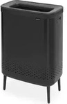 Bo Laundry Bin Hi W&auml;schekorb 2 x 45 l schwarz matt