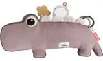 Croco Kissen rosa mit Bei&szlig;ring