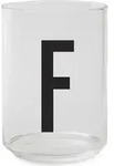 Aj Wasserglas Buchstabe F