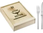Specials Steak-Besteck im Holzetui 12 El.
