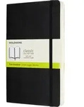 Moleskine Classic Blanko Notizbuch L 400 Seiten schwarz weicher Einband