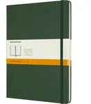 Moleskine Classic Liniertes Notizbuch XL 192 Seiten Waldgr&uuml;n harter Einband