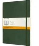 Moleskine Classic Liniertes Notizbuch XL 192 Seiten Waldgr&uuml;n weicher Einband