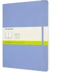 Moleskine Blanko Notizbuch XL mit weichem Einband himmelblau
