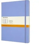 Moleskine Liniertes Notizbuch XL mit hartem Einband himmelblau