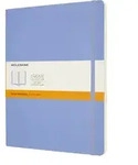 Moleskine Liniertes Notizbuch XL mit weichem Einband himmelblau